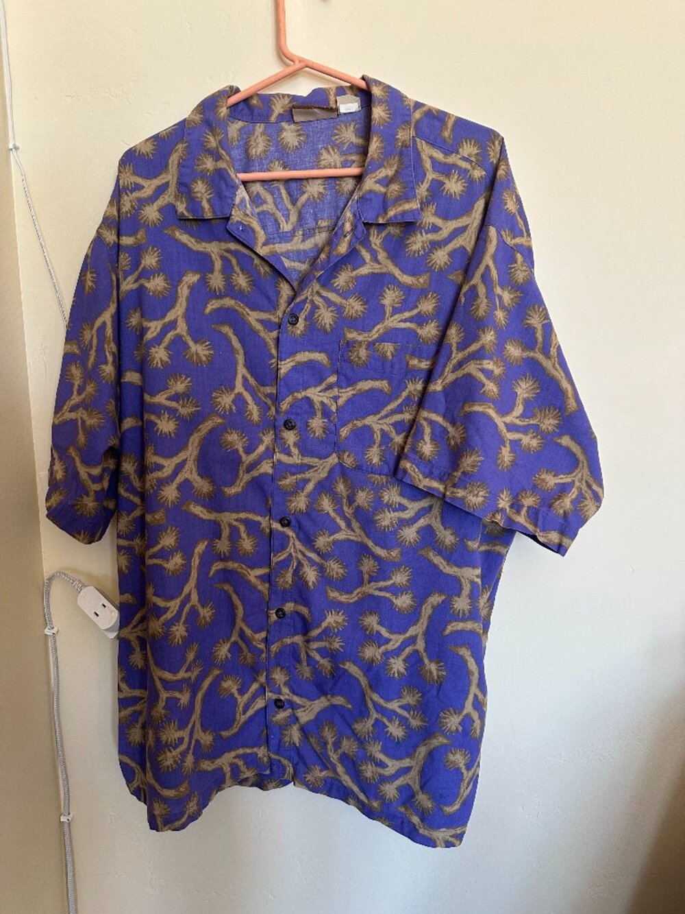 Vintage 1993 Patagonia Joshua Tree Men's Button Down XL